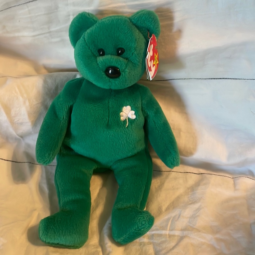 Green Beanie Baby 💚